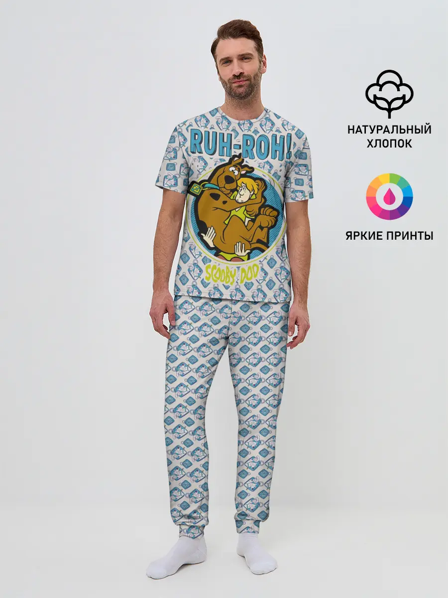 Мужская пижама с брюками / Ruh-Roh!