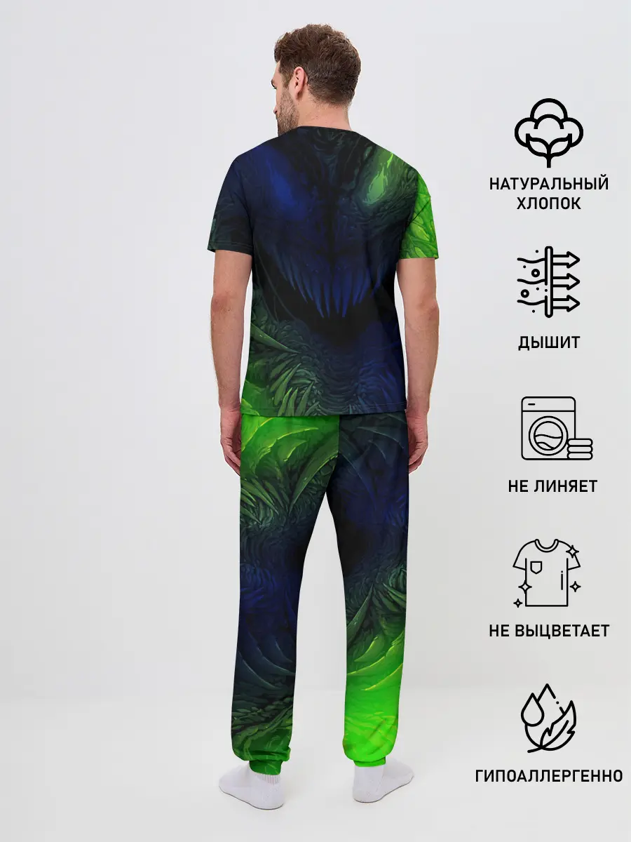 Мужская пижама с брюками / MINECRAFT / МАЙНКРАФТ