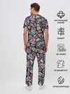 Мужская пижама с брюками / Pop art
