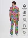Мужская пижама с брюками / Pop art