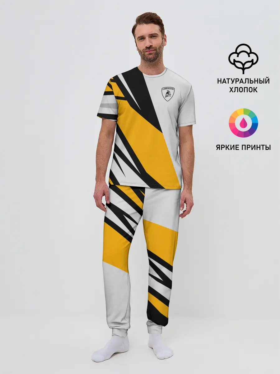 Мужская пижама с брюками / Lamborghini