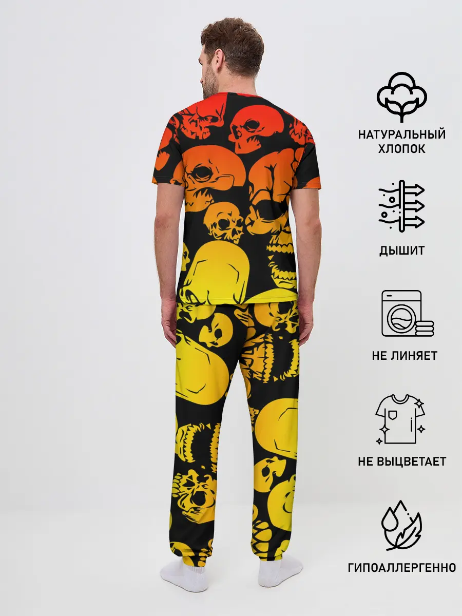 Мужская пижама с брюками / Metallica