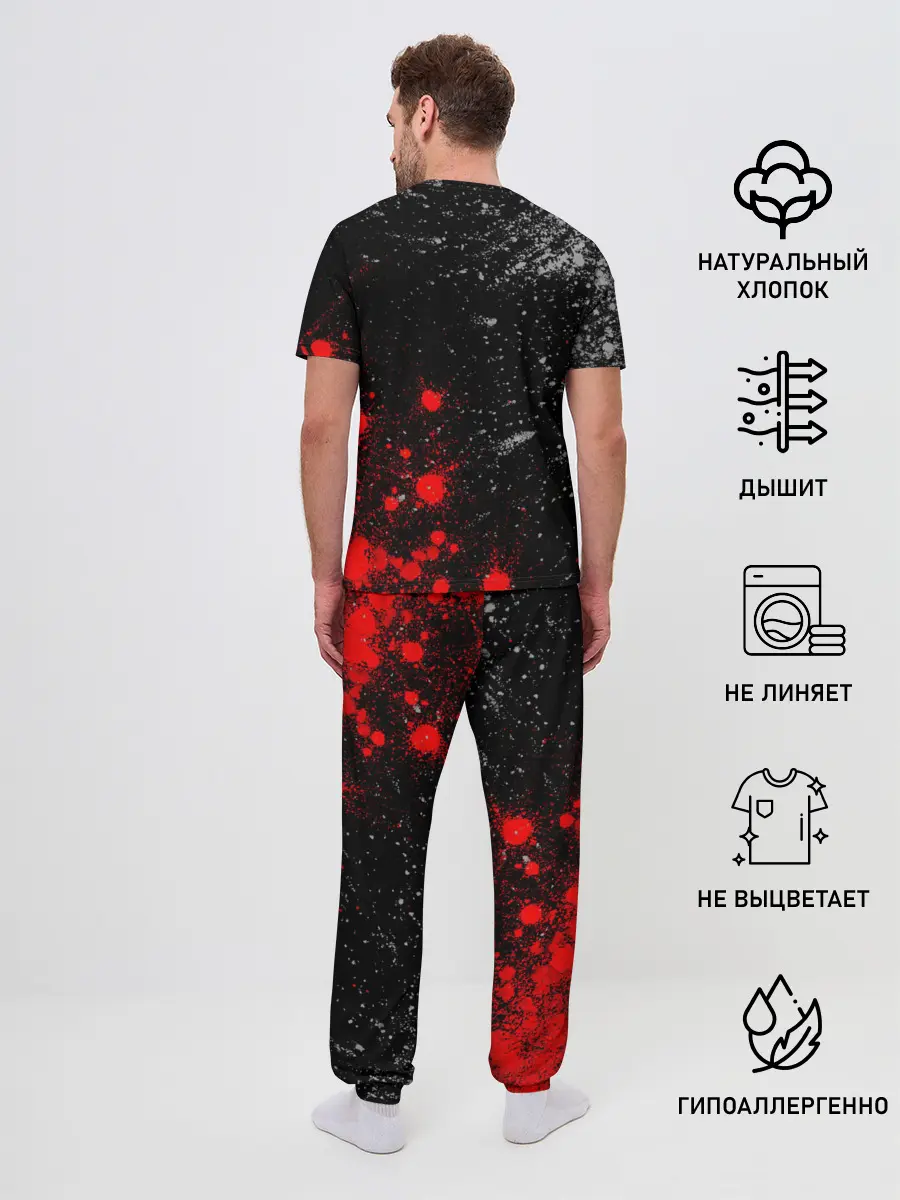 Мужская пижама с брюками / TOYOTA / ТОЙОТА