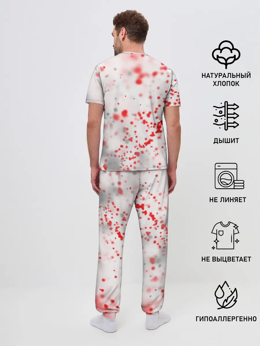 Мужская пижама с брюками / TOYOTA / ТОЙОТА