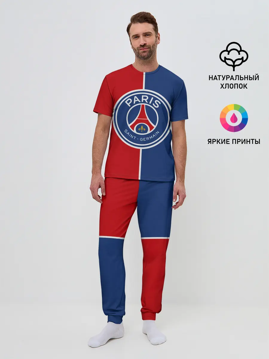 Мужская пижама с брюками / ФК ПСЖ