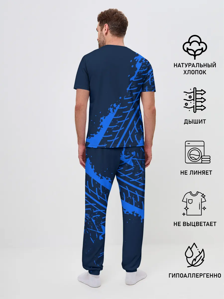 Мужская пижама с брюками / TOYOTA / ТОЙОТА