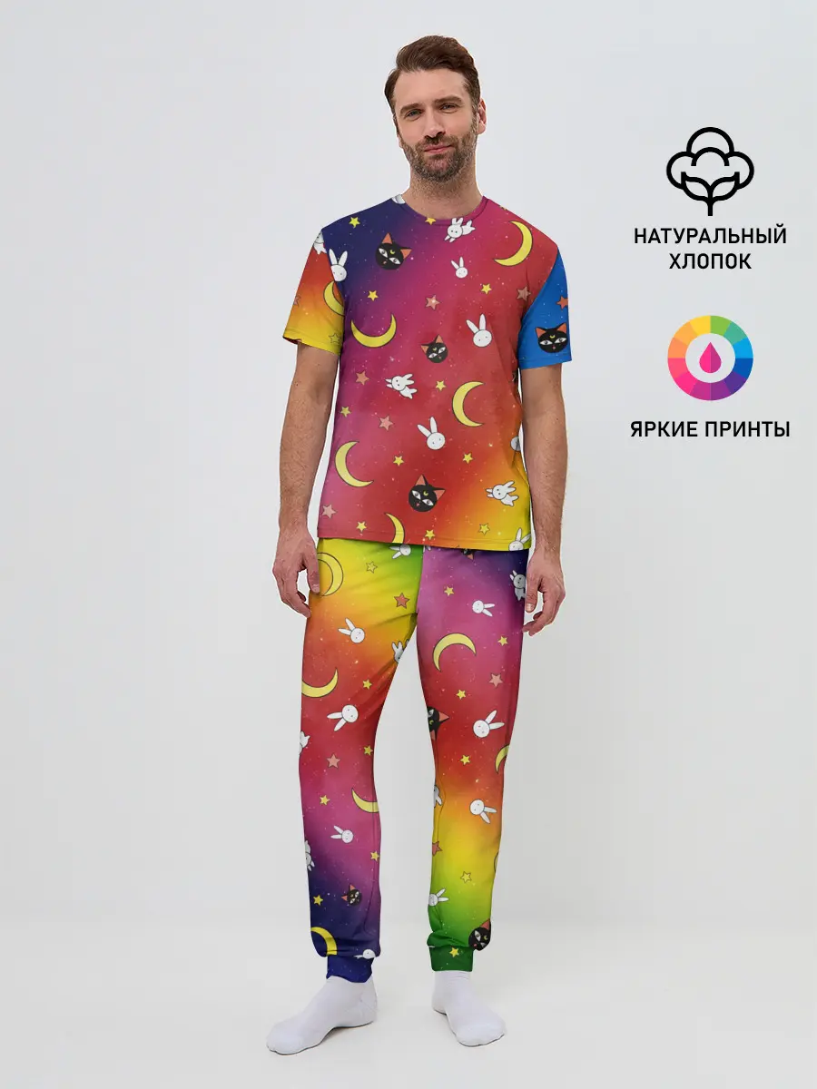 Мужская пижама с брюками / SAILOR MOON