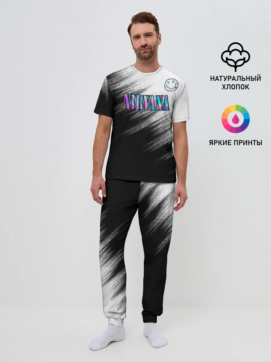 Мужская пижама с брюками / nirvana