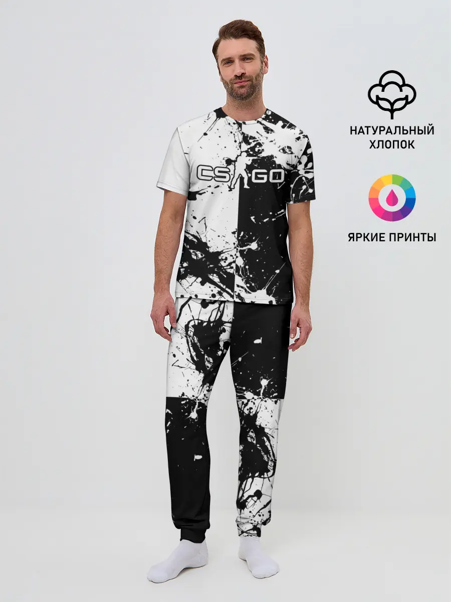 Мужская пижама с брюками / COUNTER STRIKE