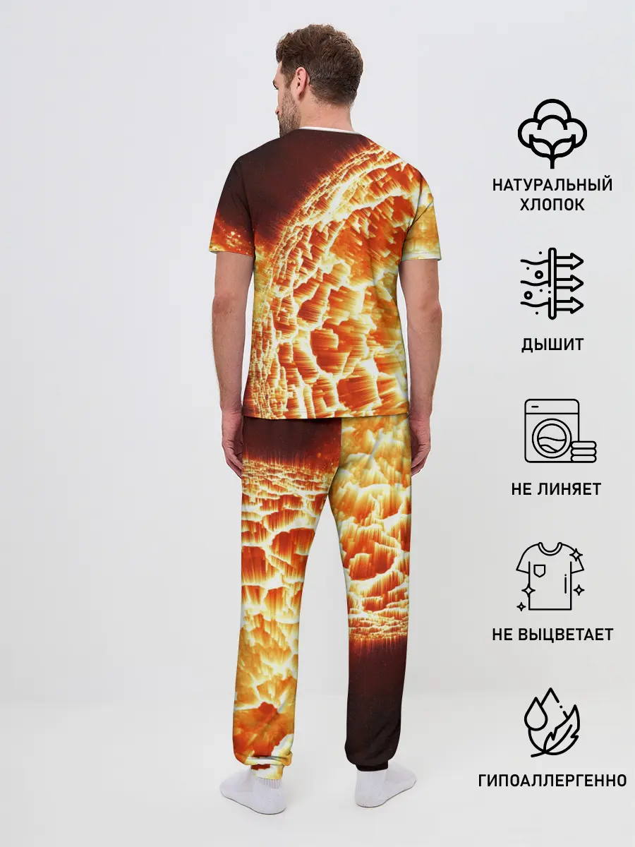 Мужская пижама с брюками / Космический объект
