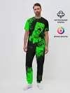 Мужская пижама с брюками / MINECRAFT CREEPER