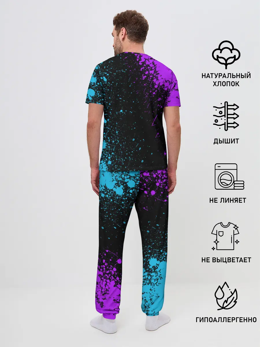 Мужская пижама с брюками / MARSHMELLO