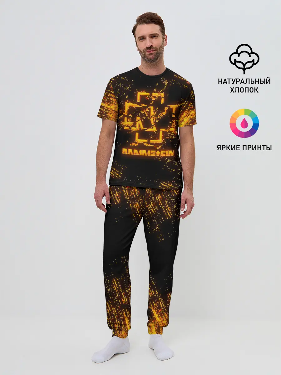 Мужская пижама с брюками / RAMMSTEIN