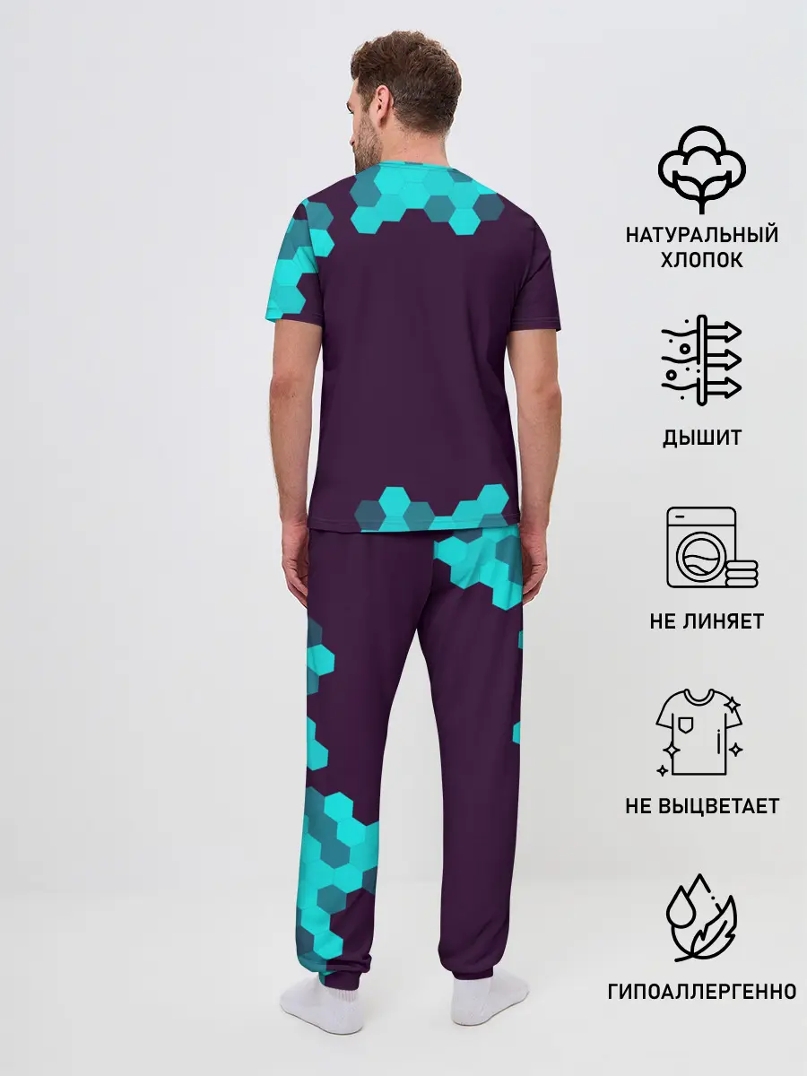 Мужская пижама с брюками / WARFRAME / ВАРФРЕЙМ
