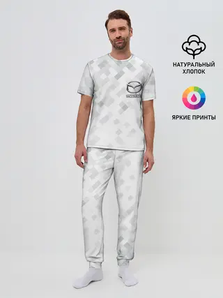 Мужская пижама с брюками / MAZDA