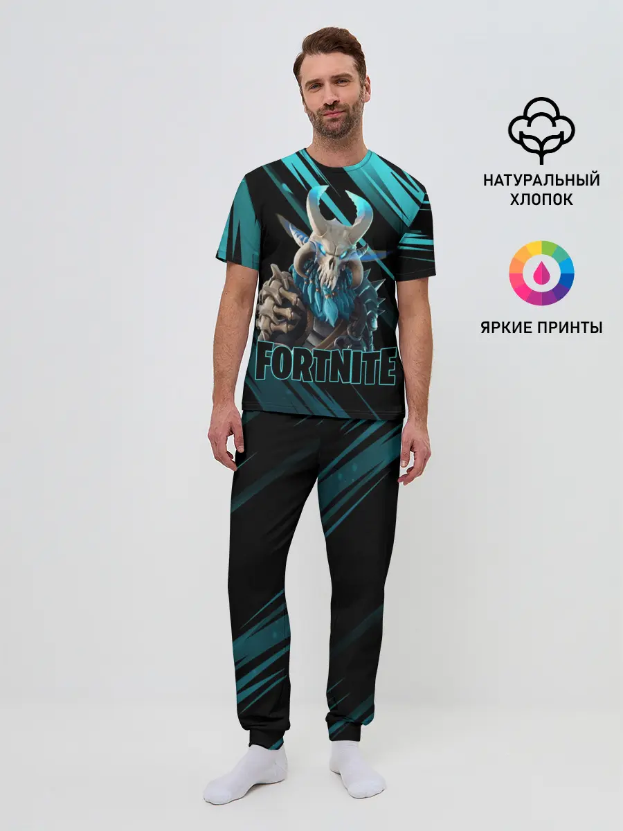 Мужская пижама с брюками / Fortnite | Фортнайт