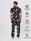 Мужская пижама с брюками / Паттерн ДжоДжо ЧБ