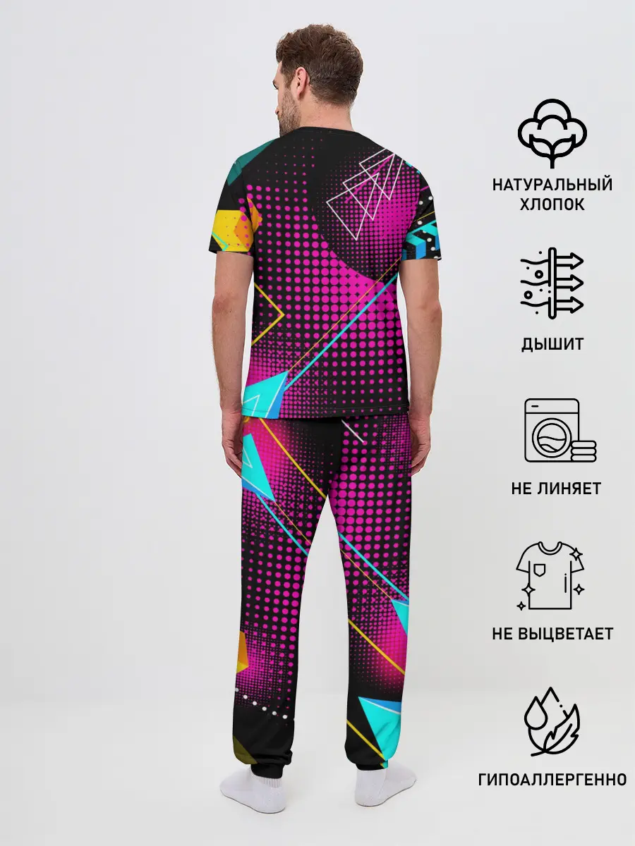 Мужская пижама с брюками / Fall Guys | Saw