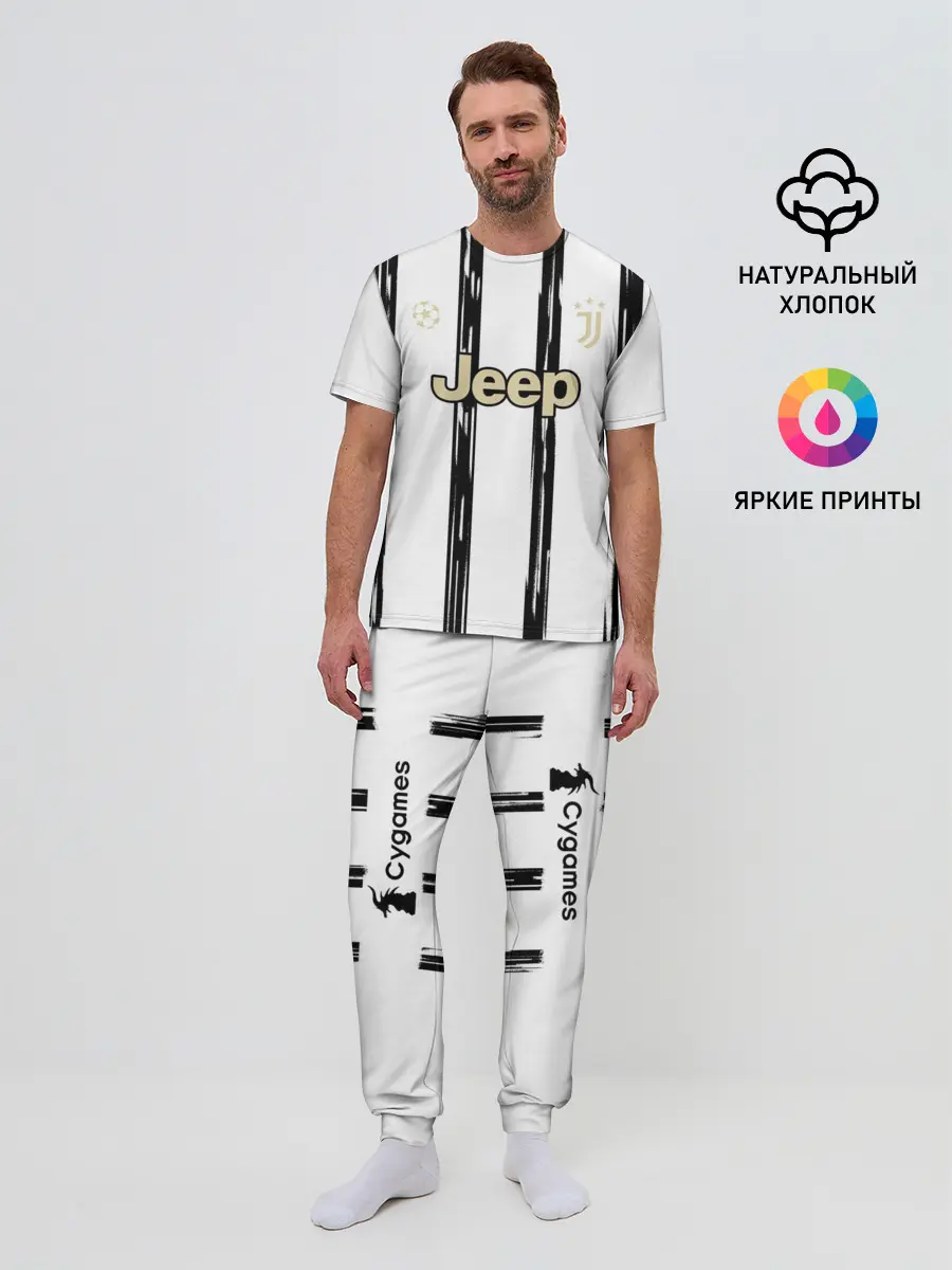 Мужская пижама с брюками / Juventus | Home Authentic style