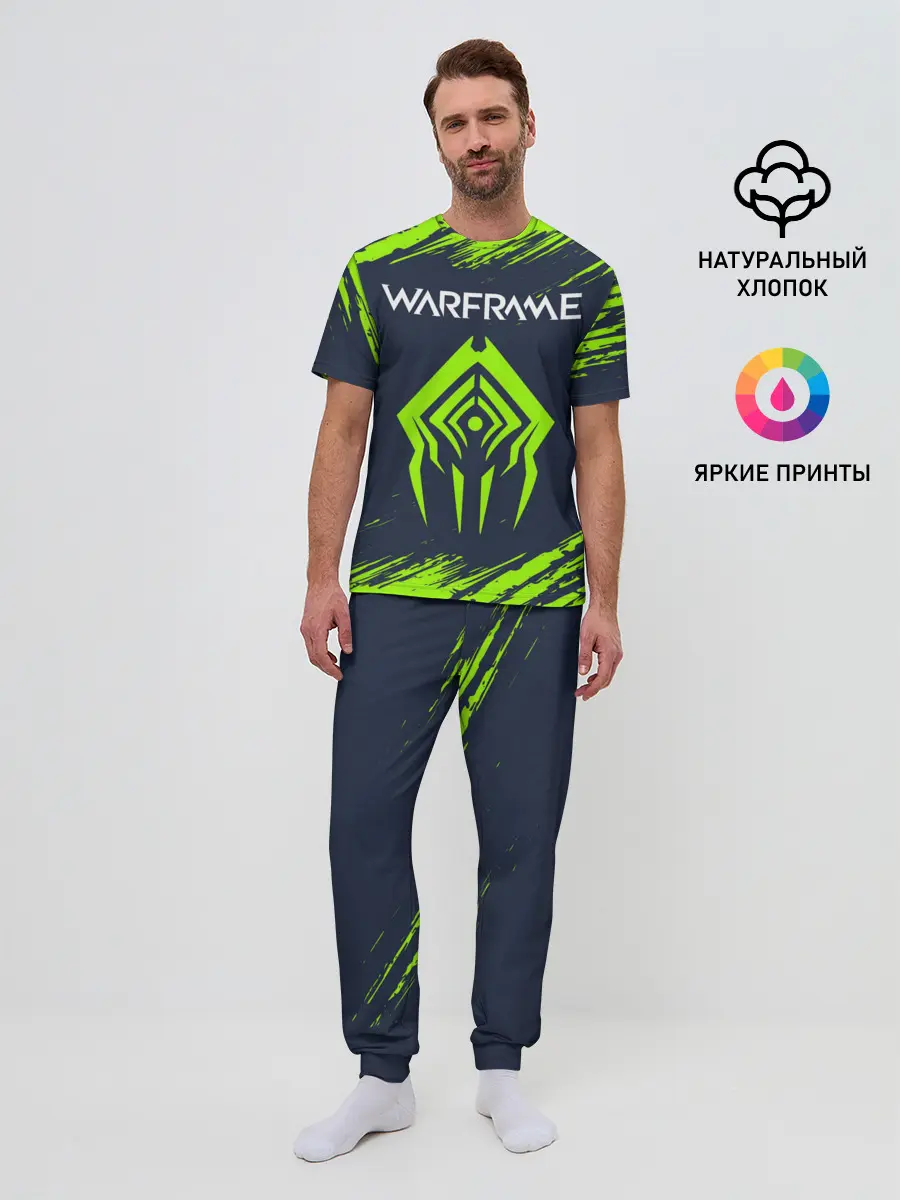 Мужская пижама с брюками / WARFRAME / ВАРФРЕЙМ