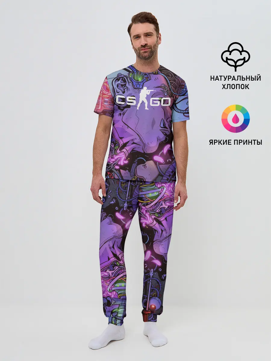 Мужская пижама с брюками / CS GO