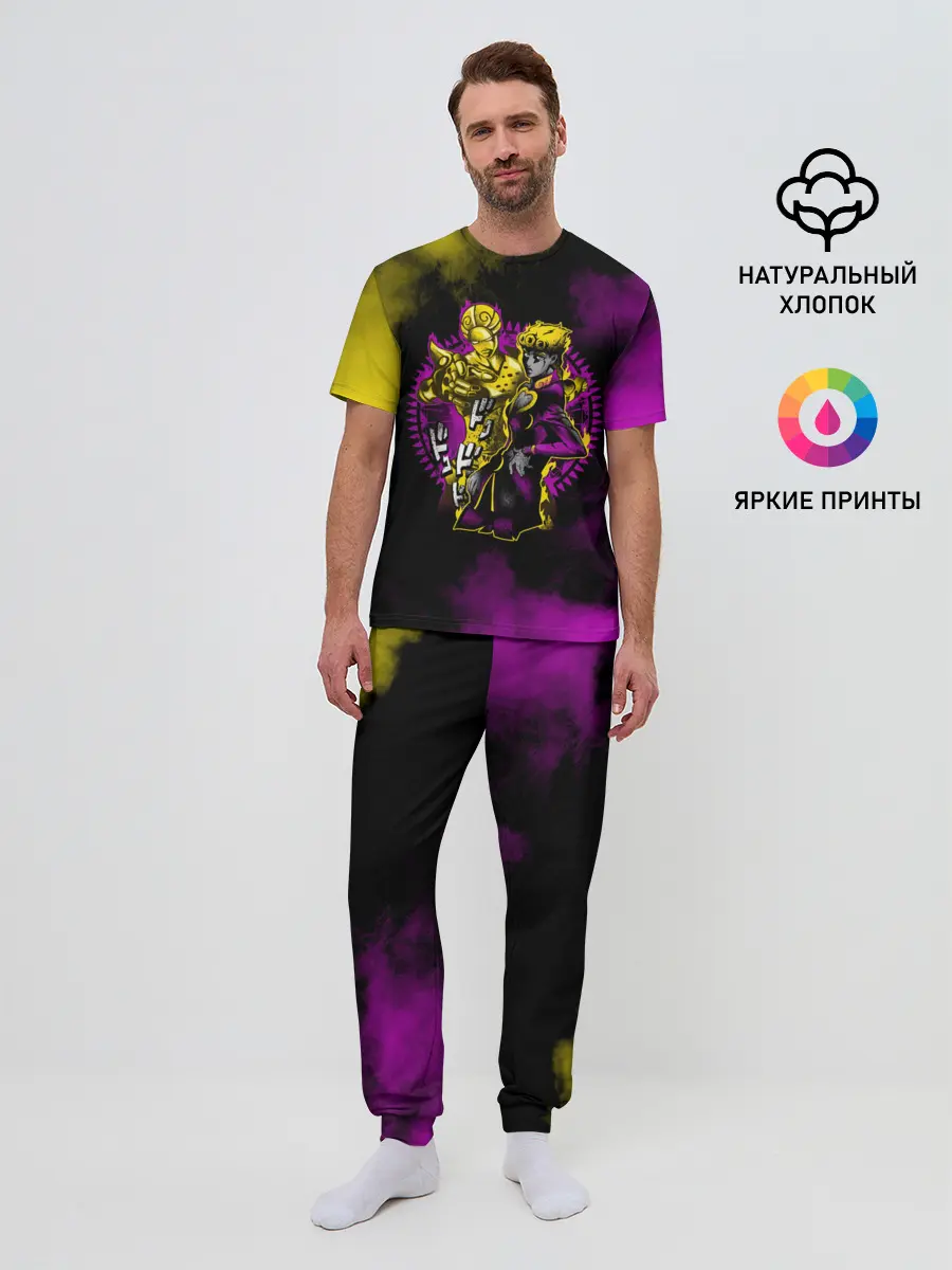 Мужская пижама с брюками / JoJo Bizarre Adventure