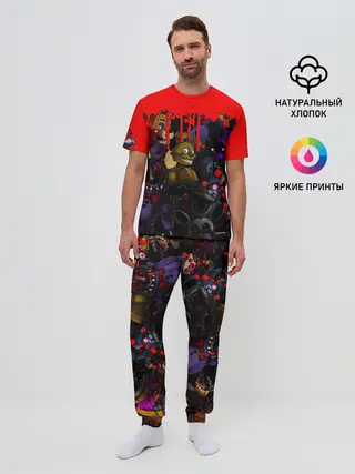 Мужская пижама с брюками / Five Nights At Freddys