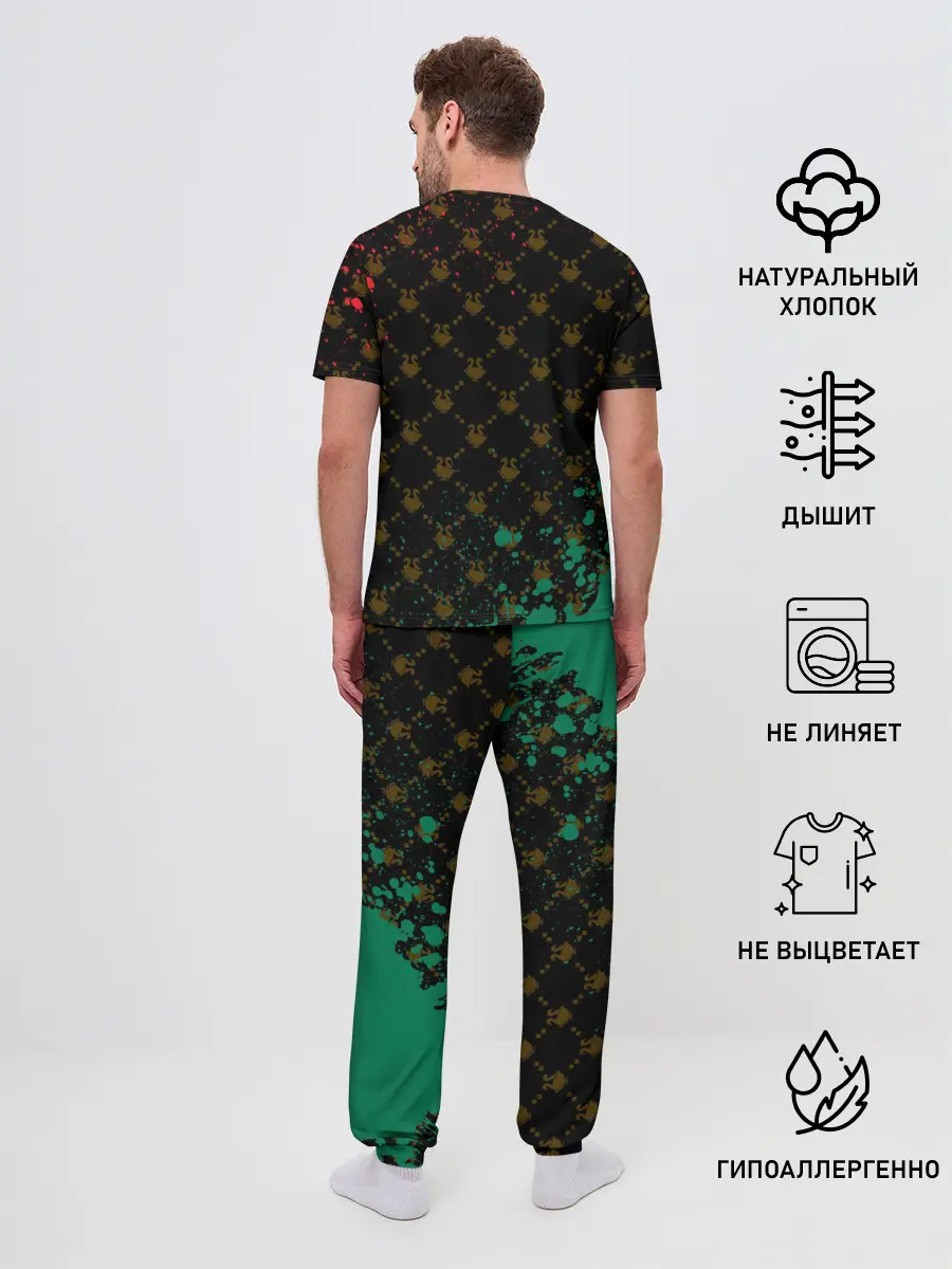 Мужская пижама с брюками / GUSSI / ГУСИ