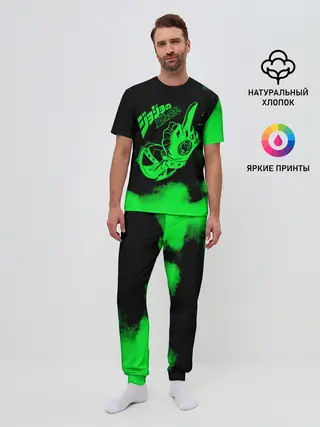 Мужская пижама с брюками / JoJo Bizarre Adventure