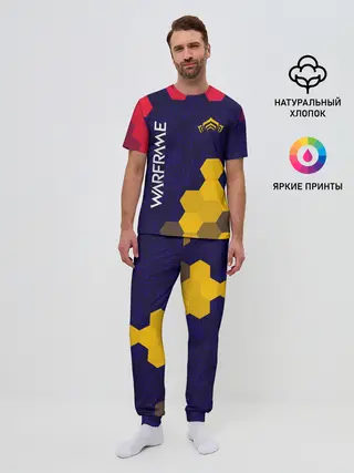 Мужская пижама с брюками / WARFRAME / ВАРФРЕЙМ