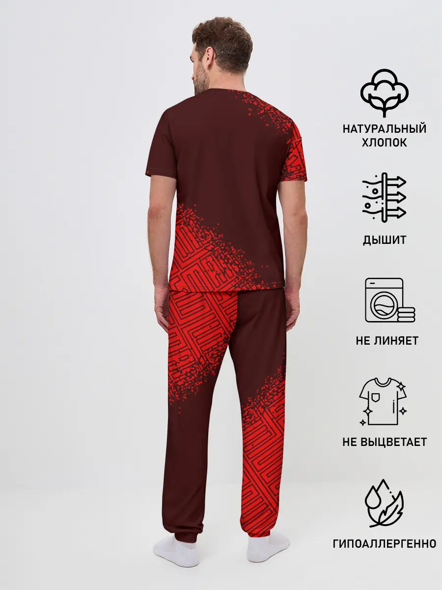 Мужская пижама с брюками / LINDEMANN / ЛИНДЕМАНН