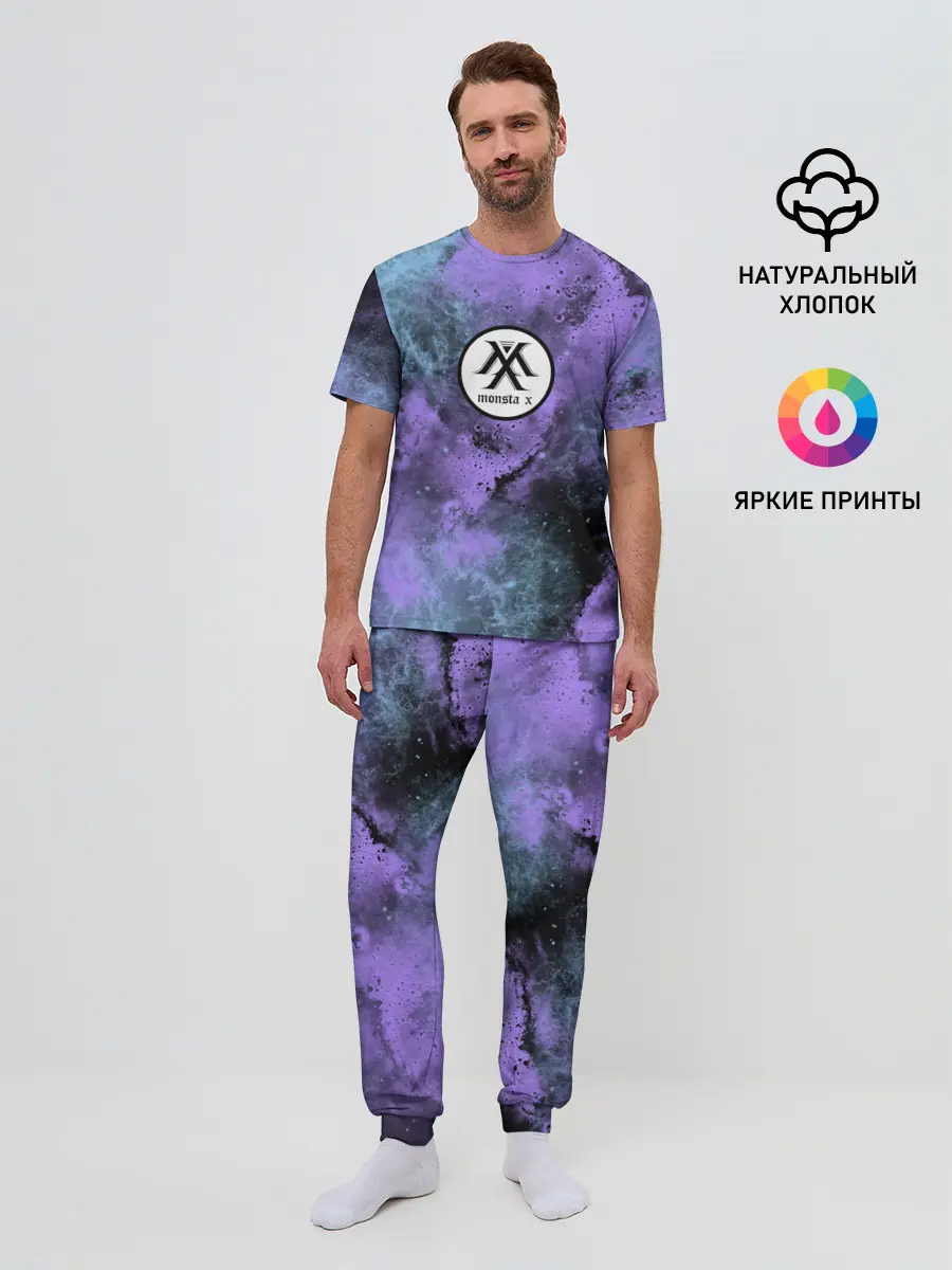 Мужская пижама с брюками / MONSTA X