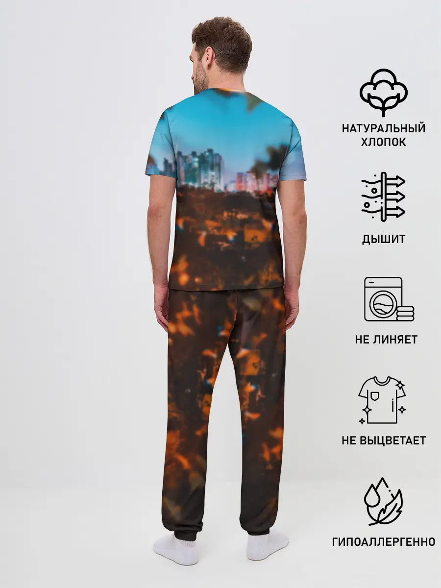 Мужская пижама с брюками / Футаба Сакура