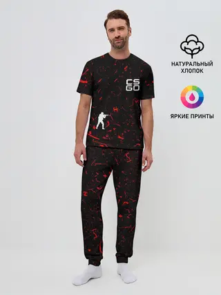 Мужская пижама с брюками / COUNTER STRIKE