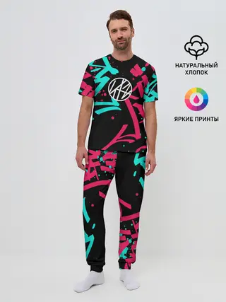 Мужская пижама с брюками / Stray Kids