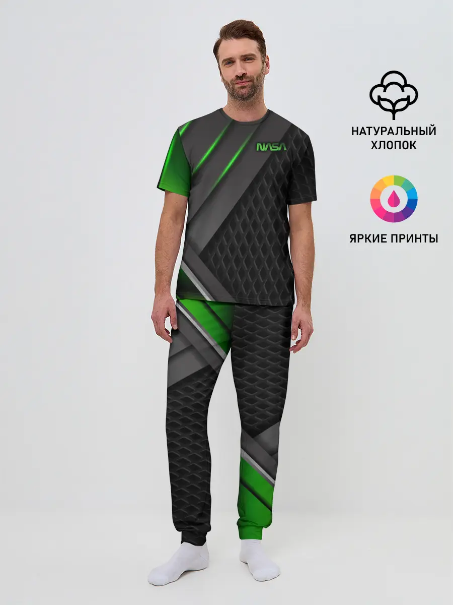 Мужская пижама с брюками / NASA