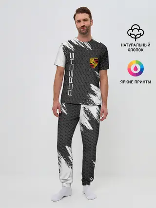 Мужская пижама с брюками / PORSCHE