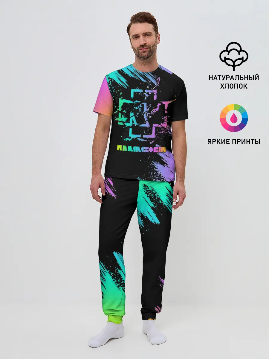 Мужская пижама с брюками / RAMMSTEIN