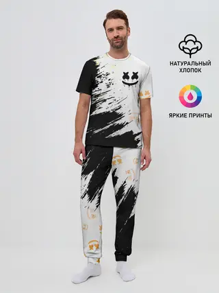 Мужская пижама с брюками / MARSHMELLO / МАРШМЕЛЛОУ