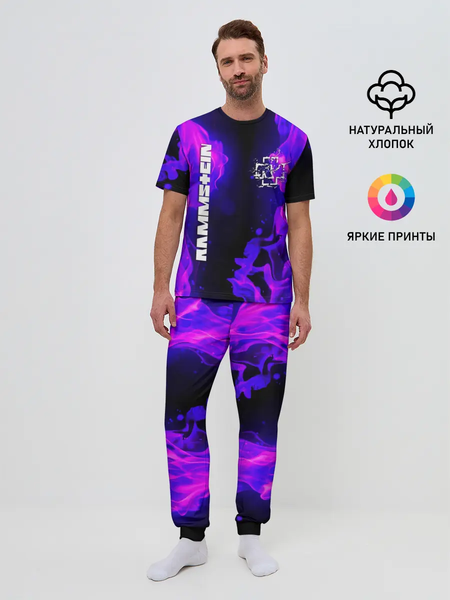 Мужская пижама с брюками / RAMMSTEIN