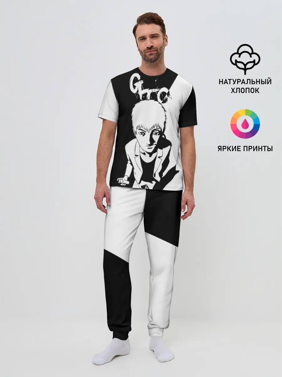 Мужская пижама с брюками / Onizuka oldschool anime