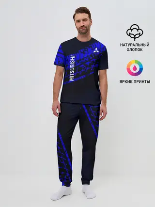 Мужская пижама с брюками / Mitsubishi