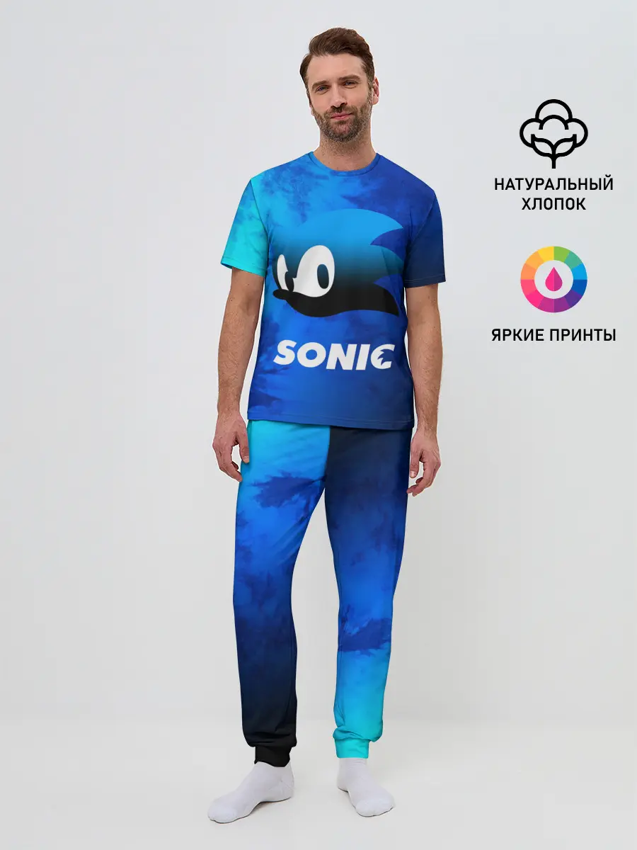 Мужская пижама с брюками / СОНИК / SONIC