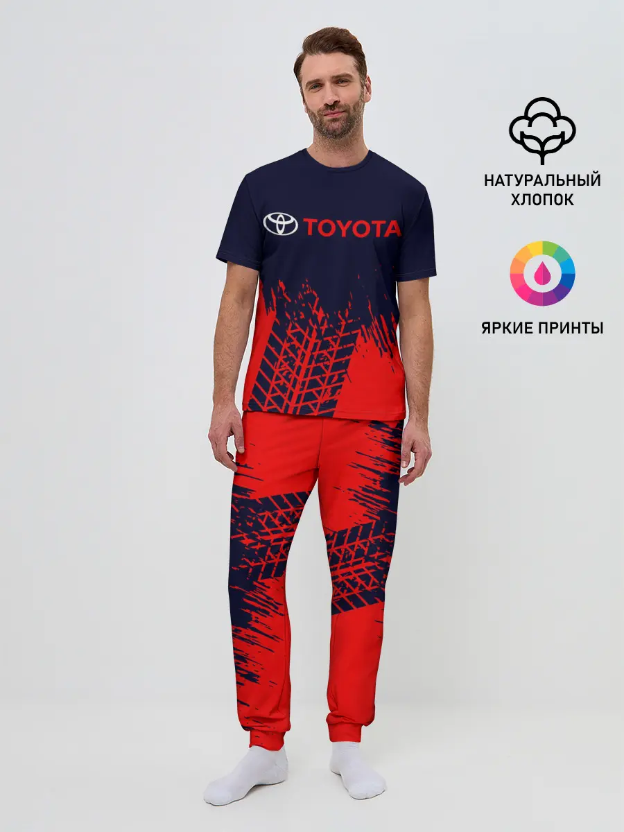 Мужская пижама с брюками / TOYOTA / ТОЙОТА