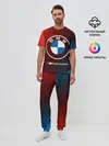 Мужская пижама с брюками / BMW / БМВ