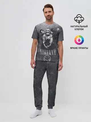 Мужская пижама с брюками / Nirvana