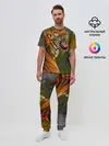 Мужская пижама с брюками / Тигр 3D
