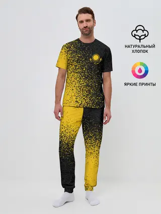 Мужская пижама с брюками / КАЗАХСТАН / KAZAKHSTAN