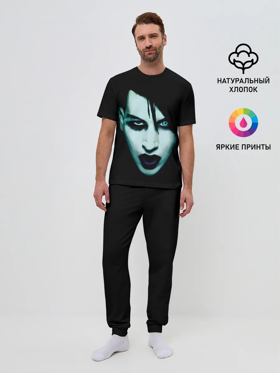 Мужская пижама с брюками / Marilyn Manson