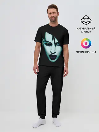 Мужская пижама с брюками / Marilyn Manson